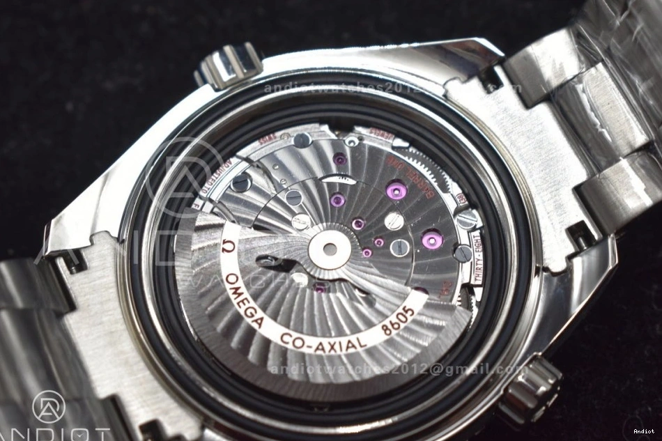 Clone Planet A8605 Super VSF GMT Best Bracelet Edition 1:1 600M Blue SS 43.5mm Blue Co-Axial Dial Bezel Ocean Ceramic on 1227